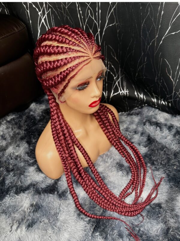 All back braid
